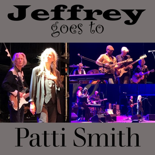 Patti Smith gig review on JeffreyMusic.Rocks